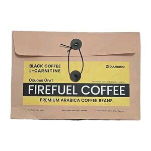Dujusoo Firefule Coffee Black L-Carnitine Premium Arabica Zero Sugar/Fat 2.12 oz